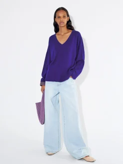 PARFOIS Strick|Tops und Shirts>100% Strickpullover Blau