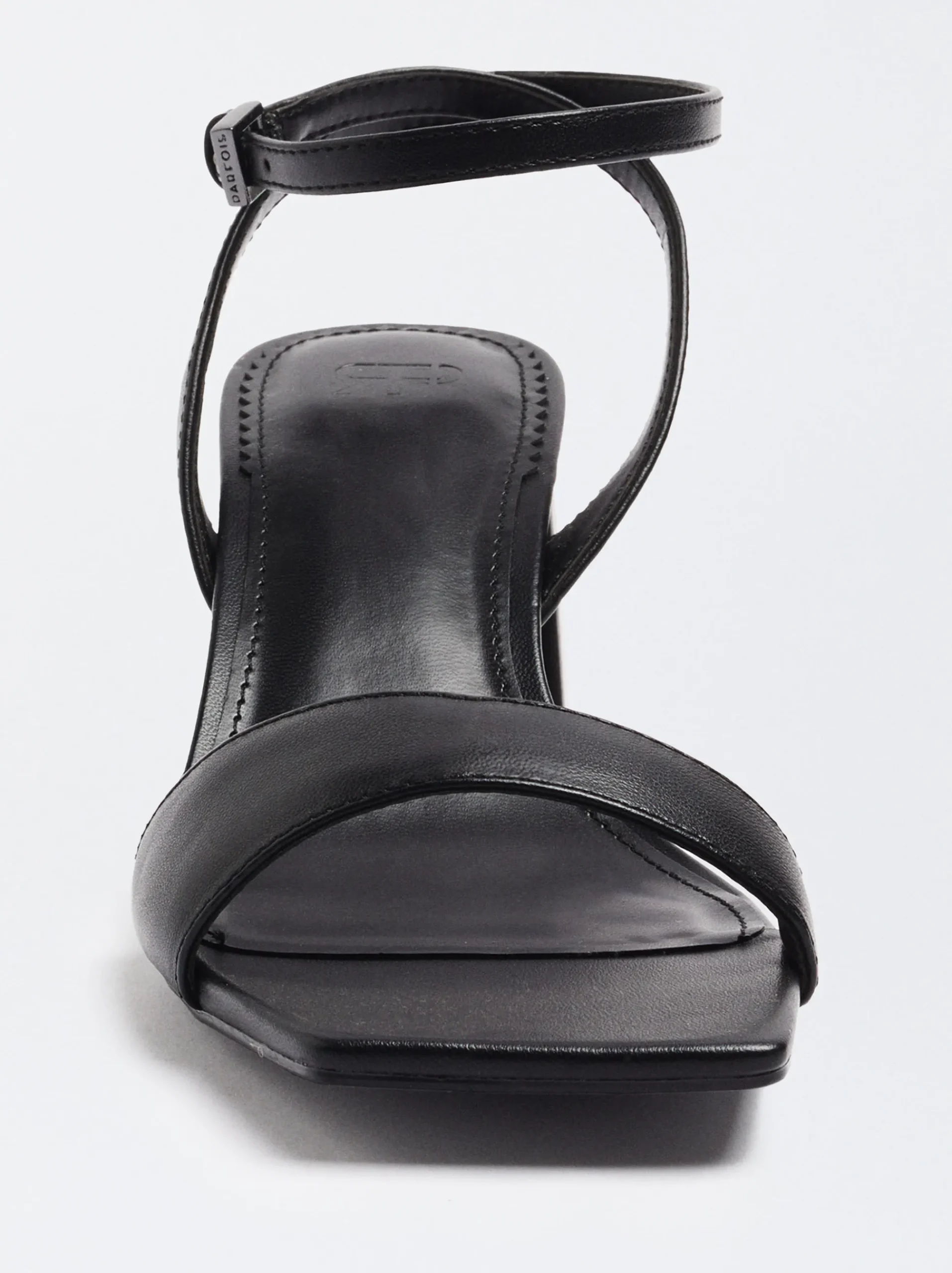 PARFOIS Raffinierter Modeschmuck|Lange Halsketten>Absatzsandalen Mit Knöchelriemchen Schwarz