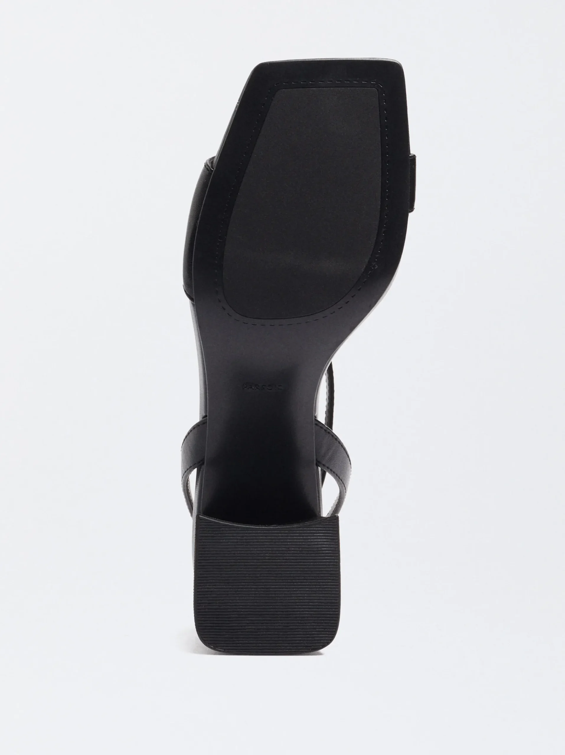 PARFOIS Raffinierter Modeschmuck|Lange Halsketten>Absatzsandalen Mit Knöchelriemchen Schwarz