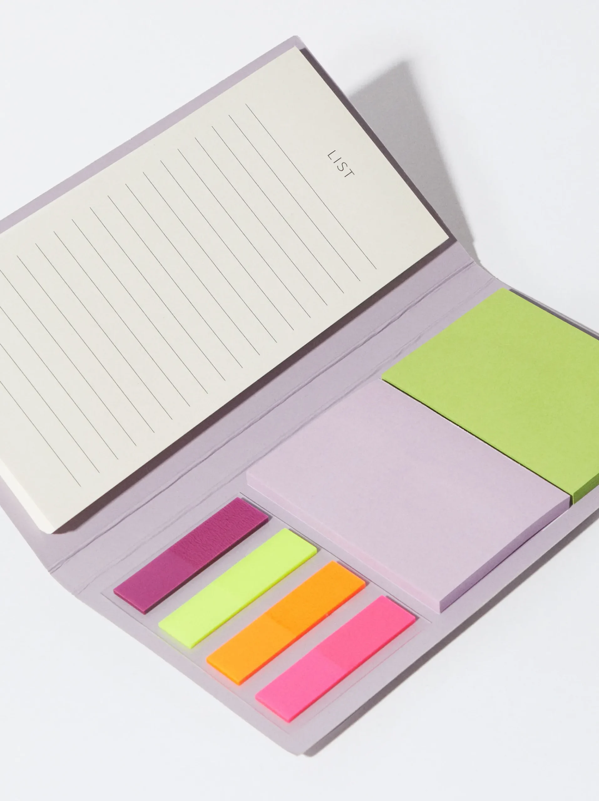 PARFOIS Printed>Addendum Notizblock Lila
