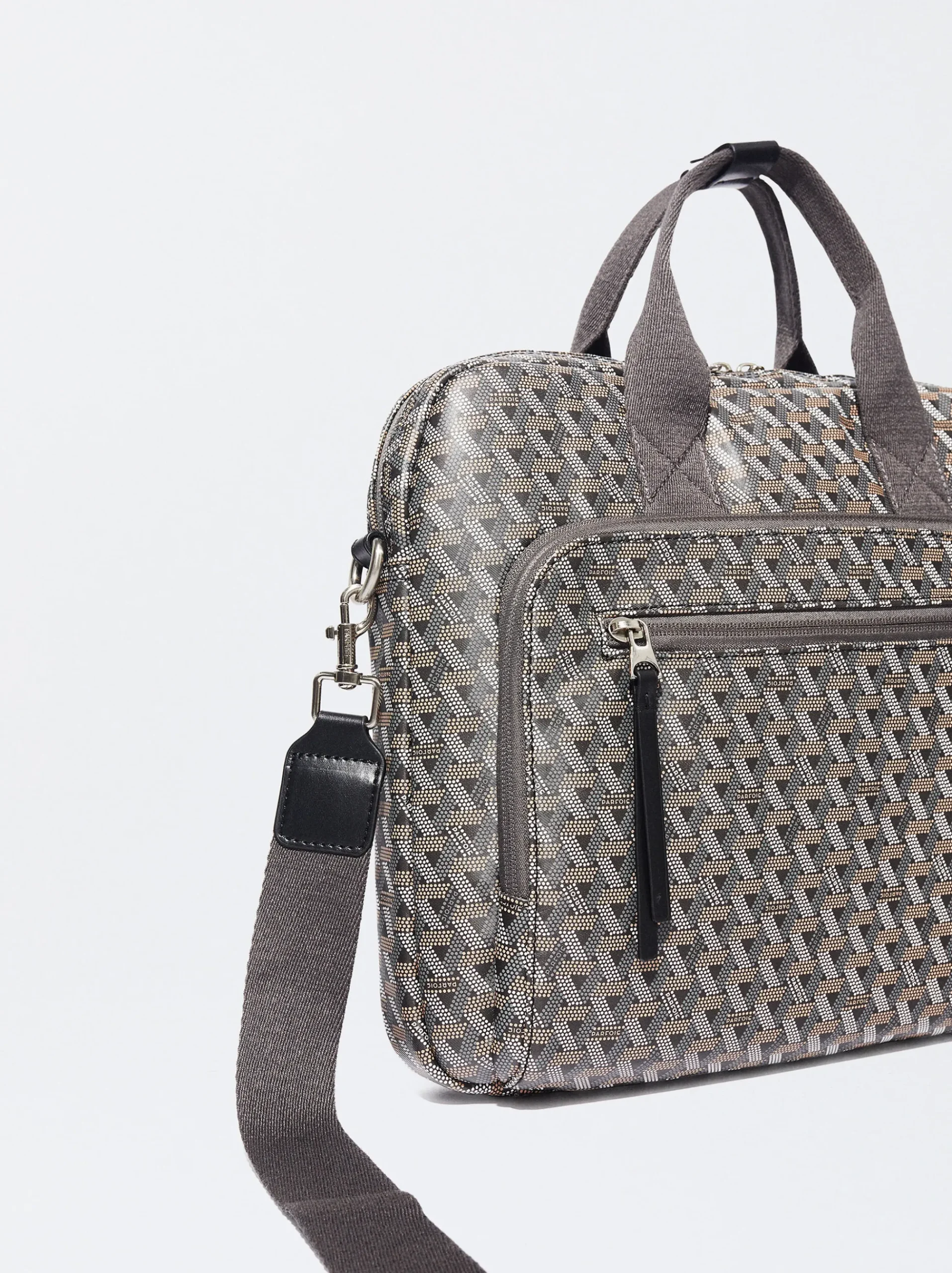 PARFOIS Flache Schuhe|Ballerina>Aktentasche Aus Nylon Für Ein 13-Zoll-Laptop Grau