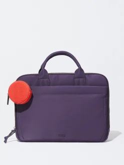 PARFOIS Umhängetaschen>Aktentasche Aus Nylon-Imitat Für Ein 15-Zoll-Laptop Violett