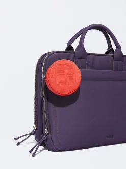 PARFOIS Umhängetaschen>Aktentasche Aus Nylon-Imitat F&uuml;r Ein 15-Zoll-Laptop Violett