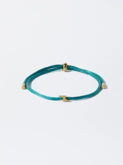 PARFOIS Ohrringe>Armband Aus Stahl Mit Charm Blau
