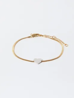 PARFOIS Ohrringe>Armband Aus Stahl Mit Herz Mehrfarbig