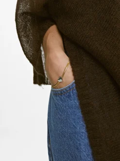 PARFOIS Ohrringe>Armband Aus Stahl Mit Herz Mehrfarbig