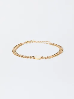 PARFOIS Ohrringe|Mittlere Ohrringe>Armband Aus Stahl Mit Herz Golden
