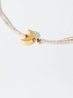 PARFOIS Ohrringe|Mittlere Ohrringe>Armband Aus Stahl Mit Mond Mehrfarbig