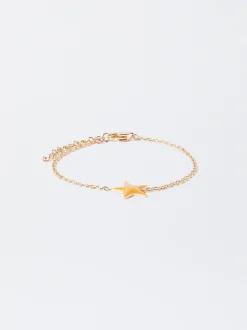 PARFOIS Ohrringe>Armband Aus Stahl Mit Stern Orange