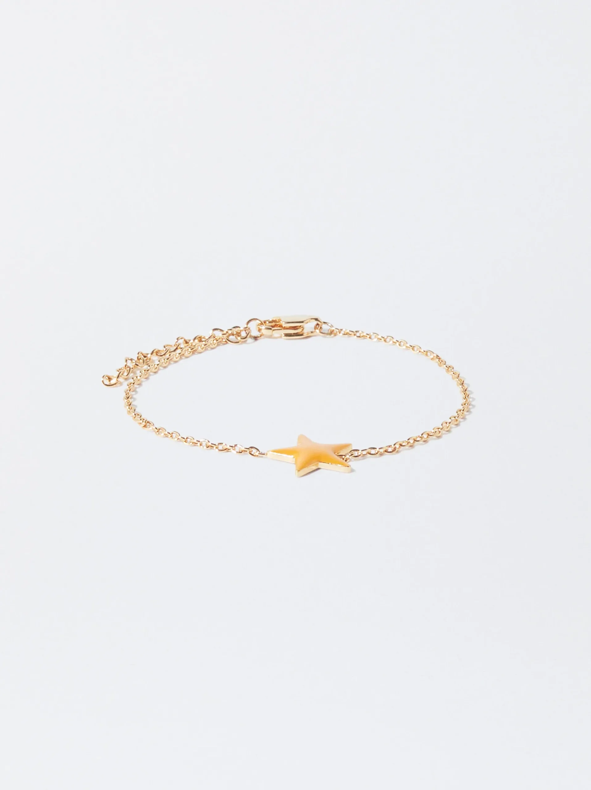 PARFOIS Ohrringe>Armband Aus Stahl Mit Stern Orange