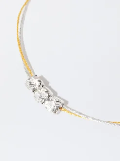 PARFOIS Ohrringe|Mittlere Ohrringe>Armband Aus Stahl Mit Strass Silber