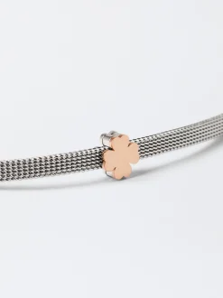 PARFOIS Ohrringe>Armband Aus Stahl Mit Verzierendem Kleeblatt Mehrfarbig
