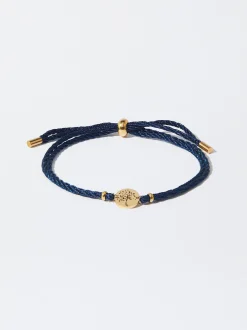 PARFOIS Ohrringe>Armband Mit Charm Aus Stahl Marineblau