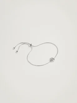 PARFOIS Ohrringe>Armband Mit Charm Aus Stahl Silber