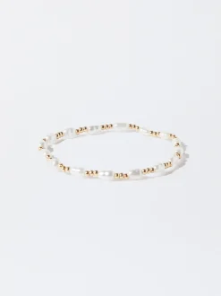 PARFOIS Stiefel Und Stiefeletten>Armband Mit Perle Golden