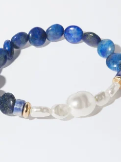 PARFOIS Kurze Halsketten>Armband Mit Perlen Und Stein