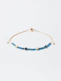 PARFOIS Kurze Halsketten>Armband Mit Steinen Und Sternen Blau