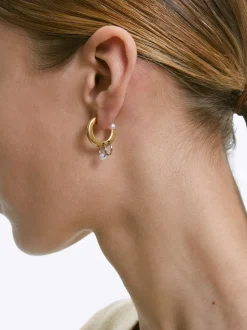 PARFOIS Armbänder>Asymmetrische Stahlohrringe Mehrfarbig