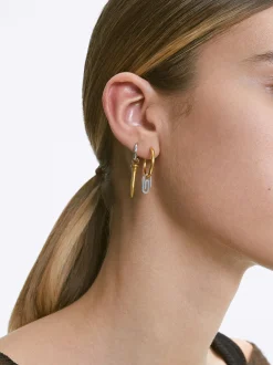 PARFOIS Armbänder|Fußkettchen>Asymmetrische Stahlohrringe Mehrfarbig