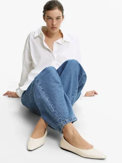 PARFOIS Raffinierter Modeschmuck|Kurze Ohrringe>Ballerinas Aus Leder Weib