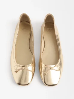PARFOIS Raffinierter Modeschmuck|Armbänder>Ballerinas Mit Spitze Und Schleife Golden