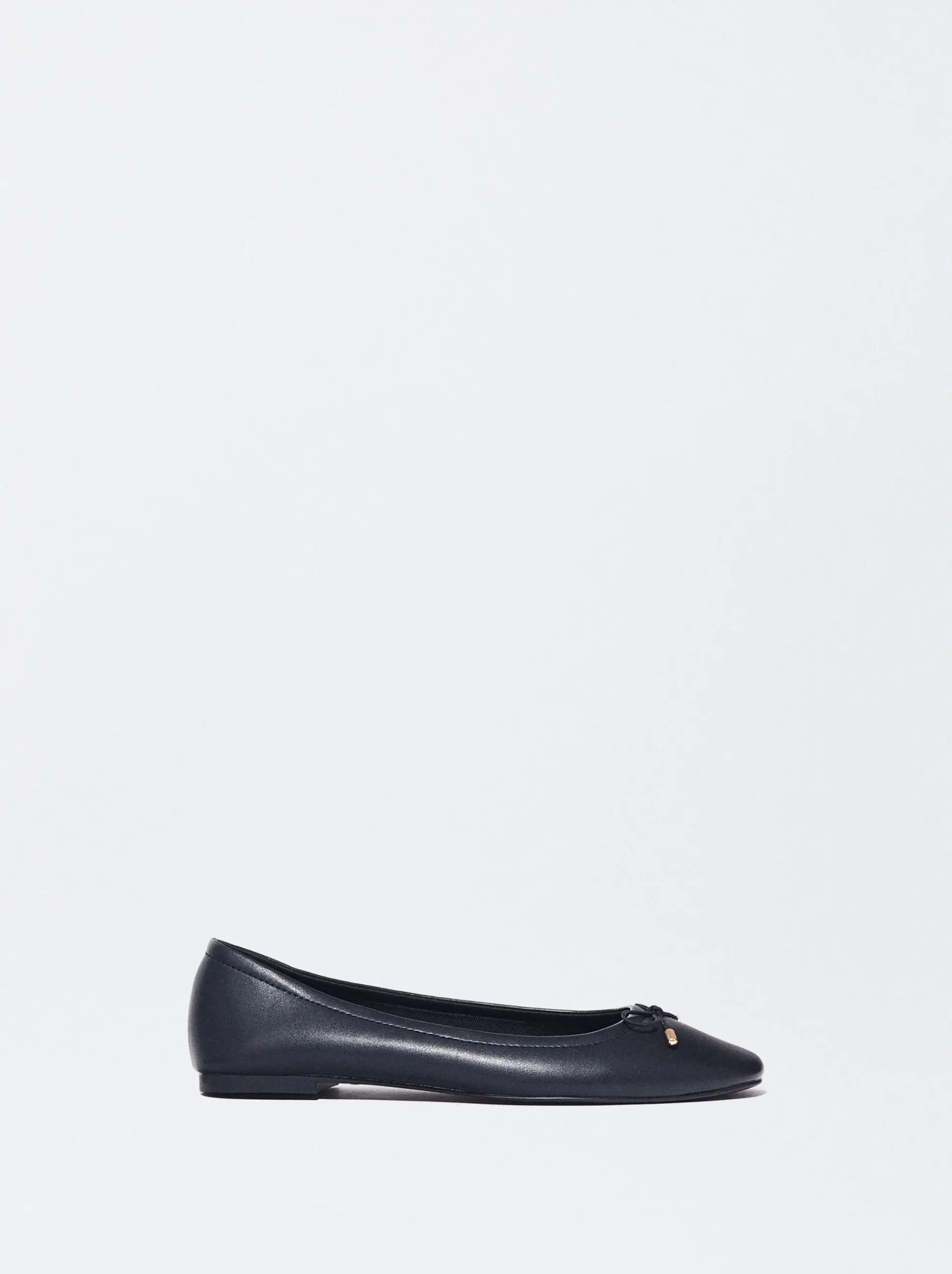 PARFOIS Raffinierter Modeschmuck|Kurze Ohrringe>Ballerinas Mit Spitze Und Schleife Marineblau