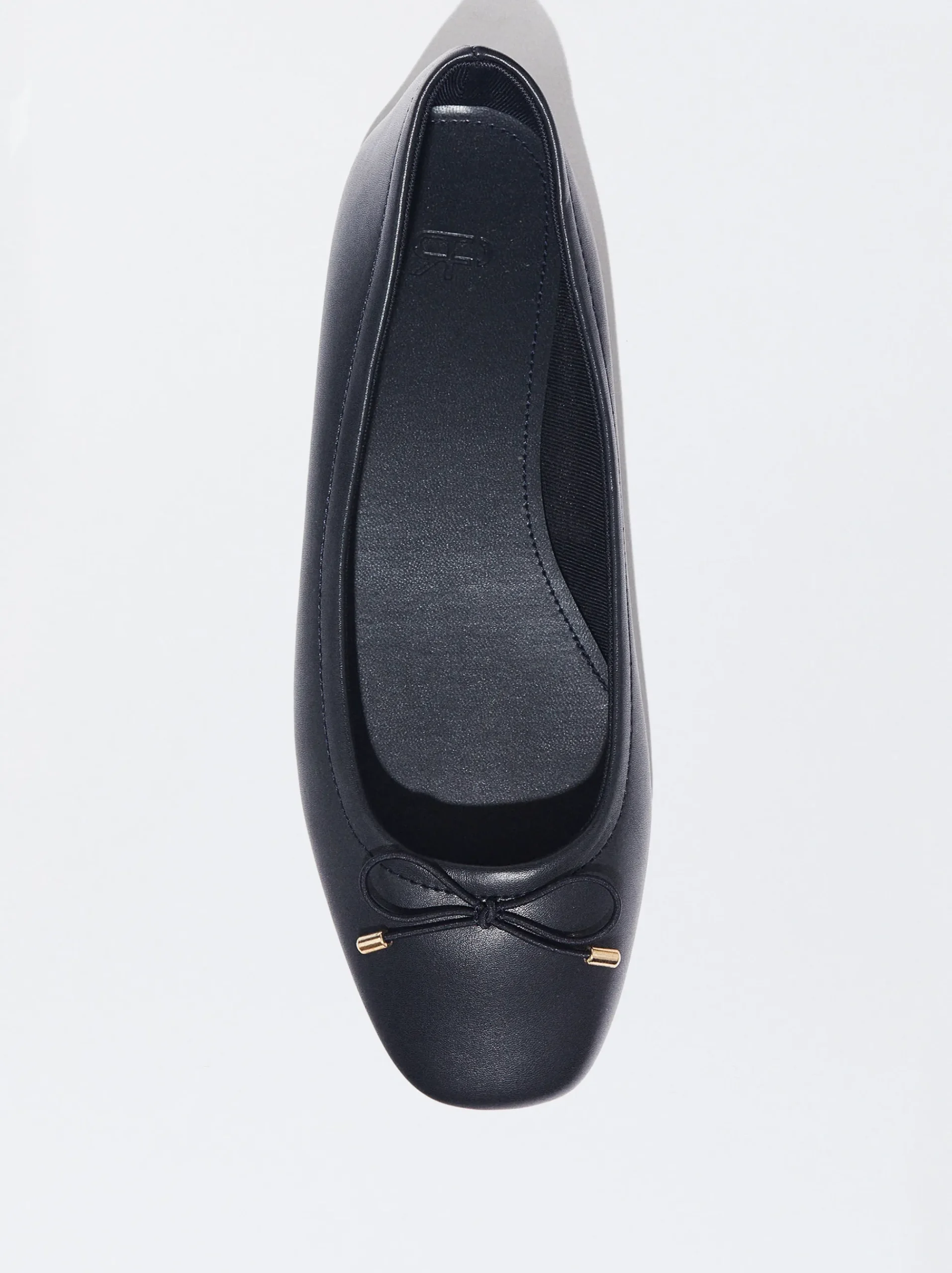 PARFOIS Raffinierter Modeschmuck|Kurze Ohrringe>Ballerinas Mit Spitze Und Schleife Marineblau
