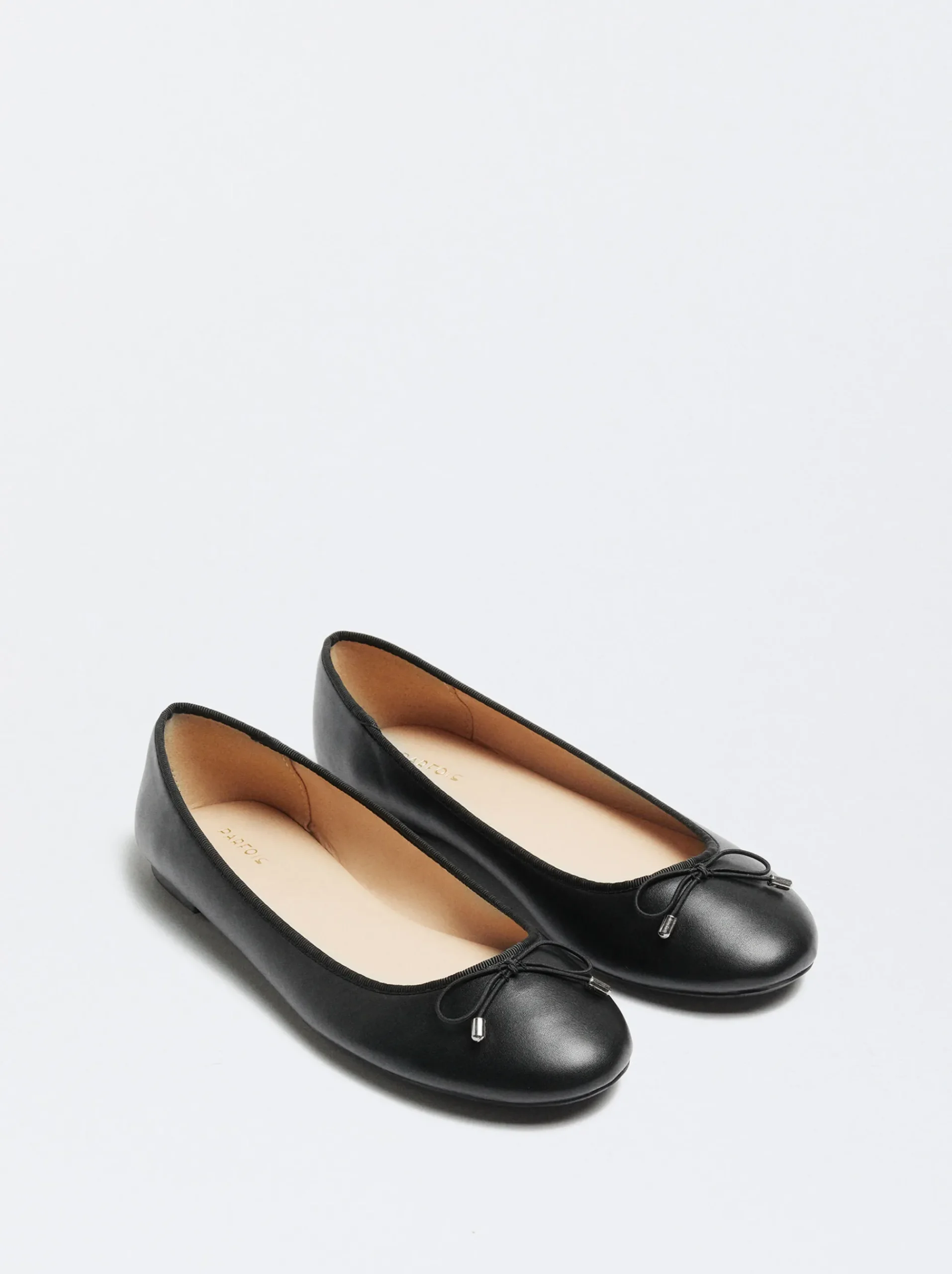 PARFOIS Raffinierter Modeschmuck|Kurze Ohrringe>Ballerinas Mit Zierschleife Schwarz