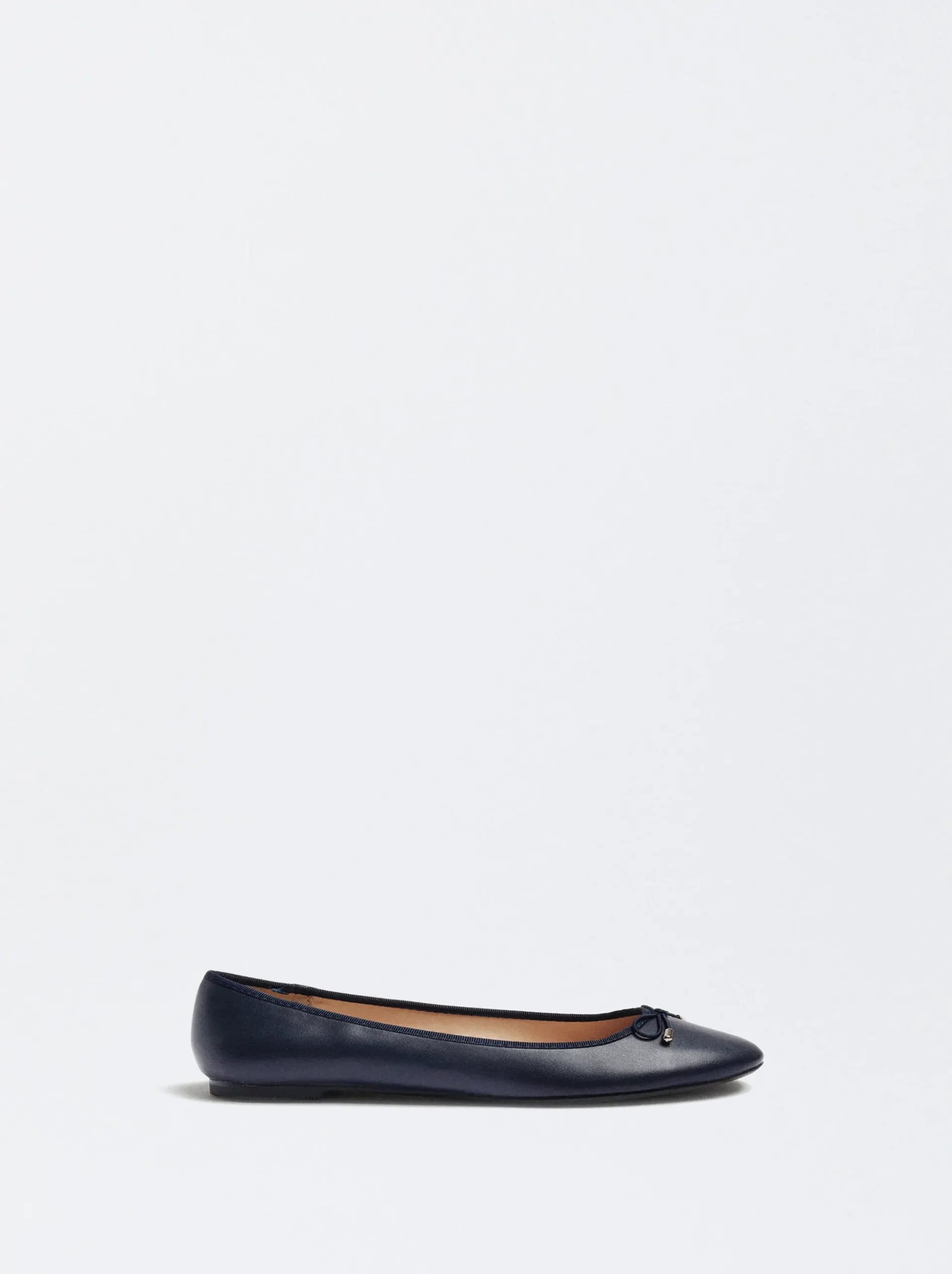 PARFOIS Raffinierter Modeschmuck|Lange Ohrringe>Ballerinas Mit Zierschleife Marineblau