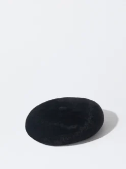 PARFOIS Kartenetuis>Barett Mit Fell Schwarz