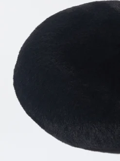 PARFOIS Kartenetuis>Barett Mit Fell Schwarz