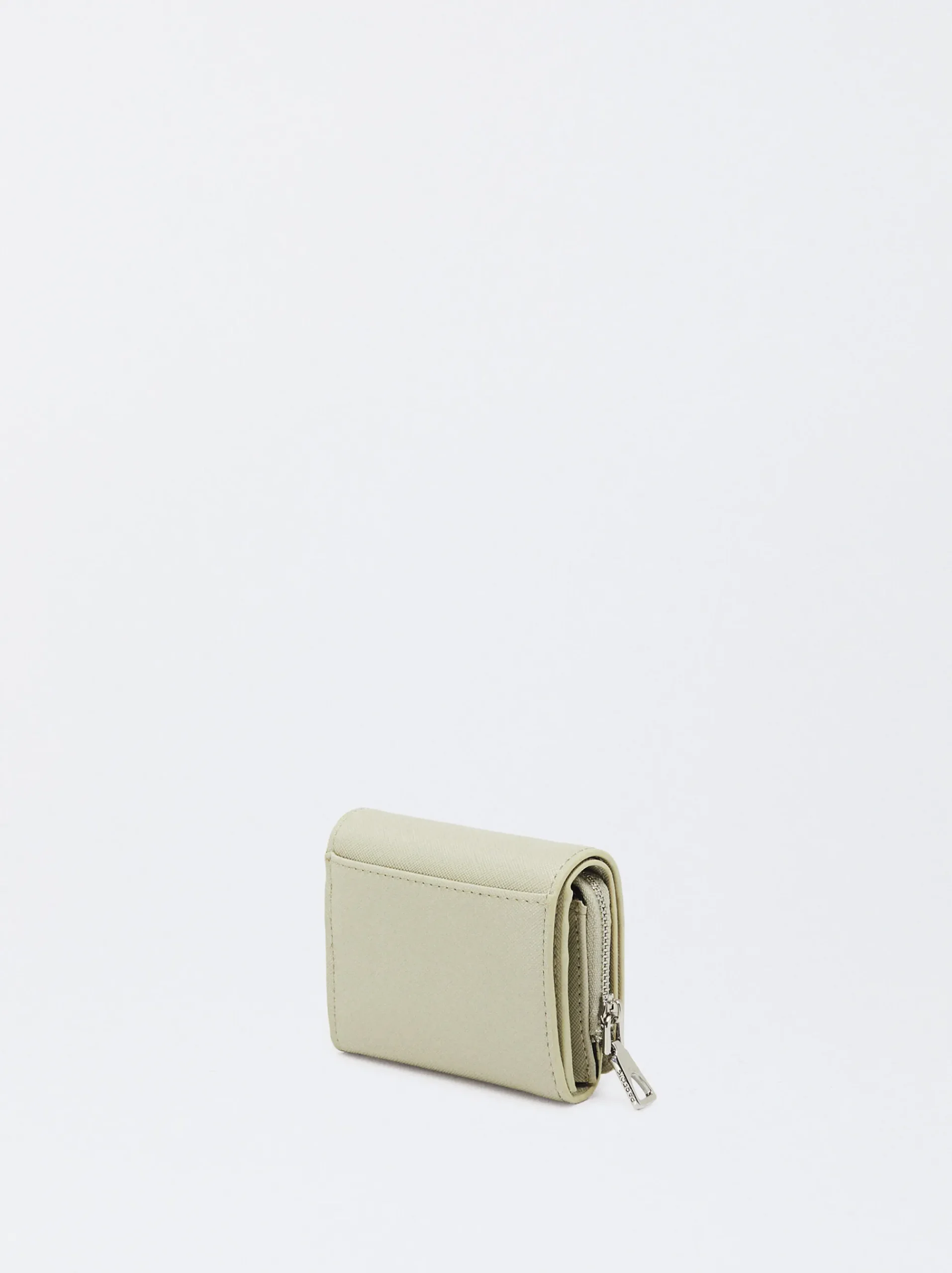 PARFOIS Goldfarbene Uhren>Basic Brieftasche Ekrü