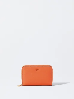 PARFOIS Silberfarbene Uhren>Basic Brieftasche Orange