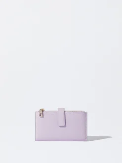 PARFOIS Goldfarbene Uhren>Basic Brieftasche Lila