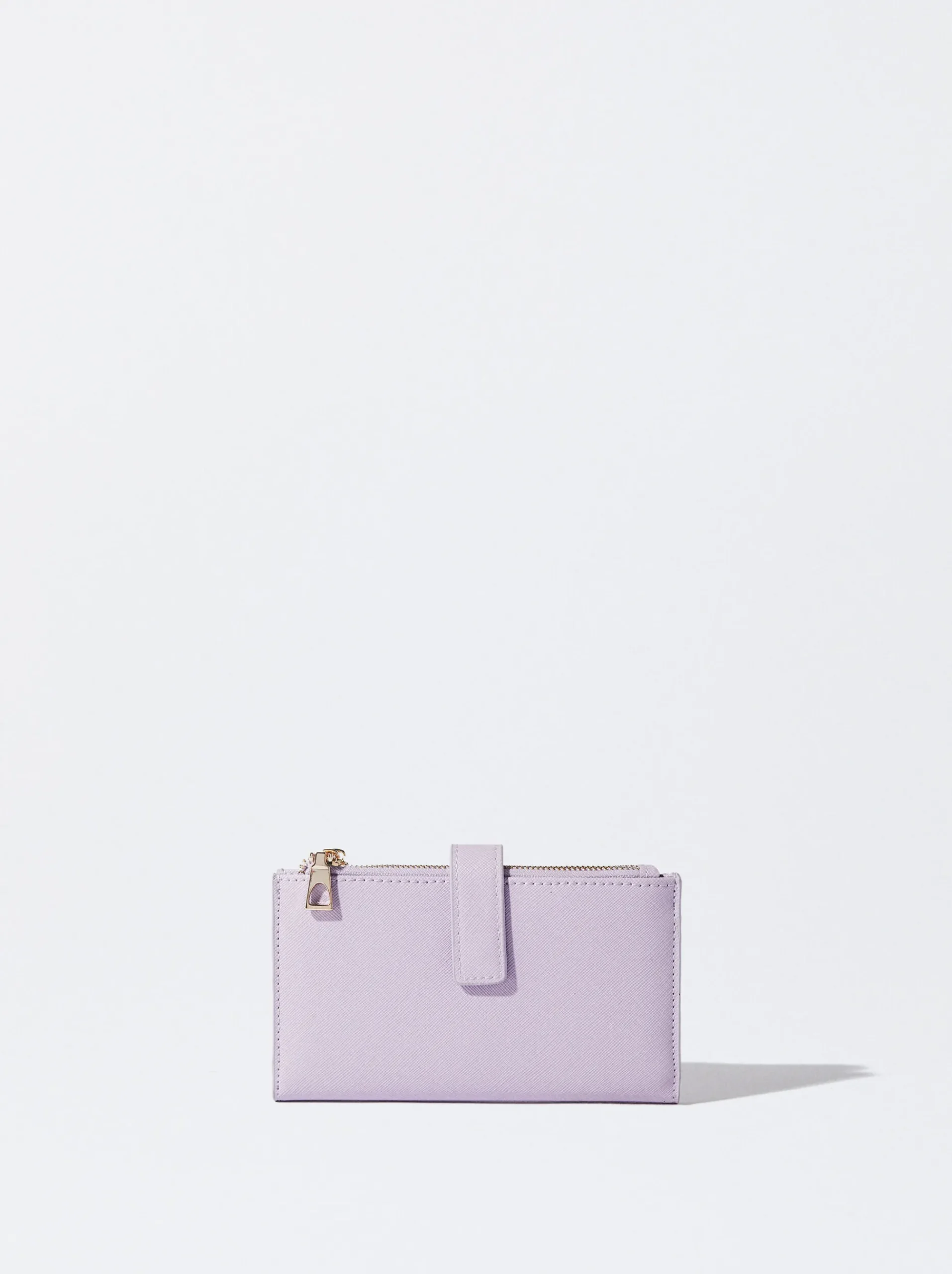 PARFOIS Goldfarbene Uhren>Basic Brieftasche Lila