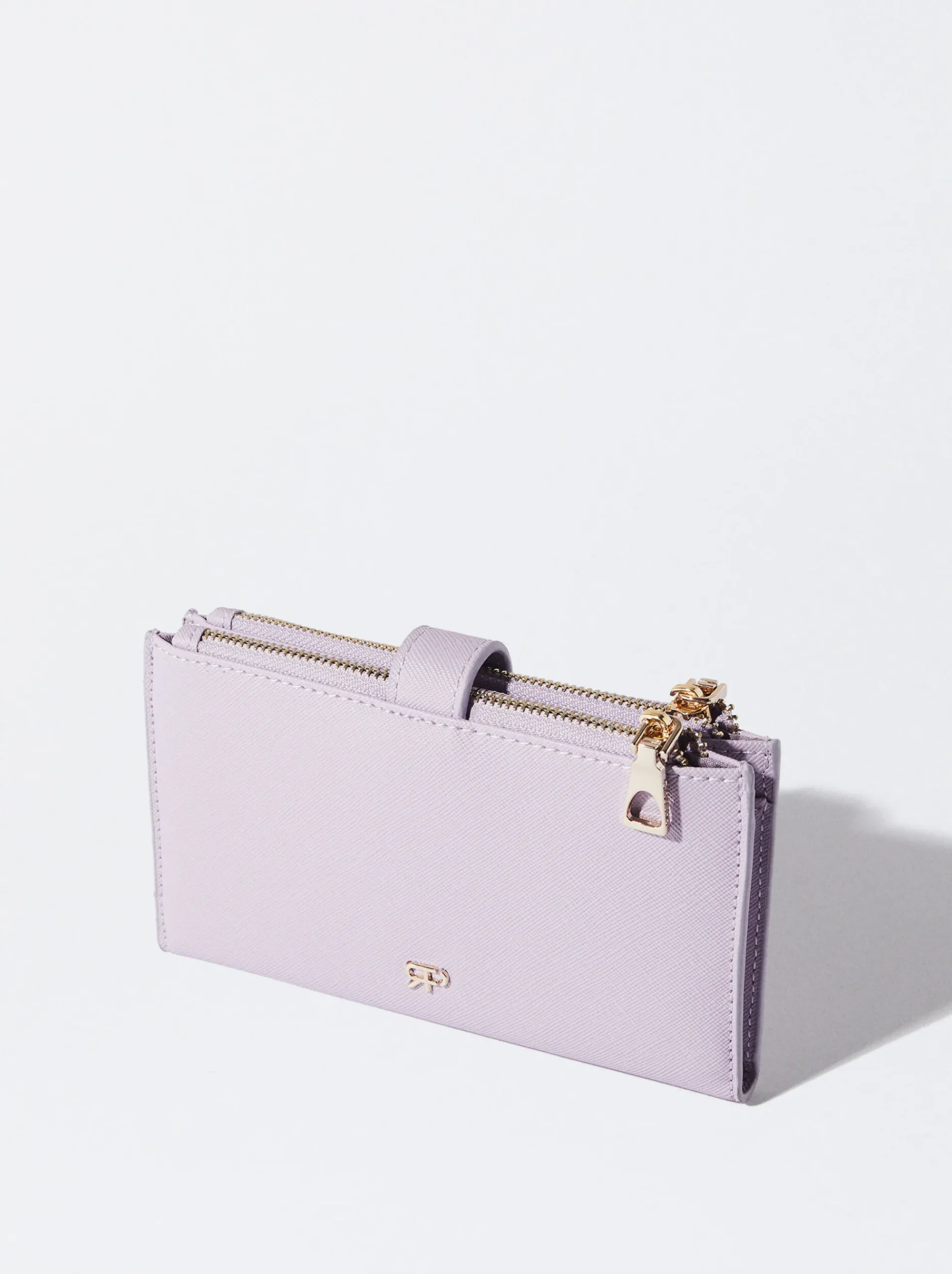 PARFOIS Goldfarbene Uhren>Basic Brieftasche Lila