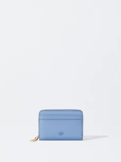 PARFOIS Goldfarbene Uhren>Basic Brieftasche Blau