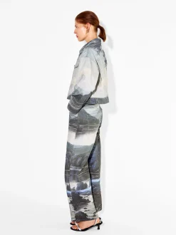 PARFOIS Umhängetaschen>Bedruckte Jacke Aus 100 % Baumwolle Mehrfarbig