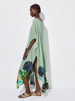 PARFOIS Umhängetaschen>Bedruckter Kaftan Mit Pompons Mehrfarbig