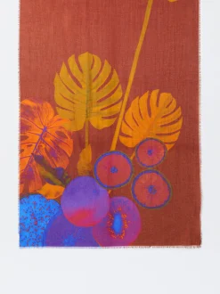 PARFOIS Schals|Schals>Bedrucktes Halstuch Orange