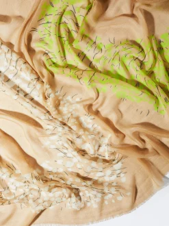PARFOIS Schals|Schals>Bedrucktes Halstuch Beige