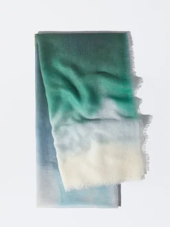 PARFOIS Schals|Schals>Bedrucktes Halstuch Blau