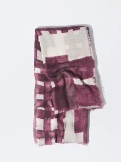 PARFOIS Printed>Bedrucktes Halstuch Bordeaux