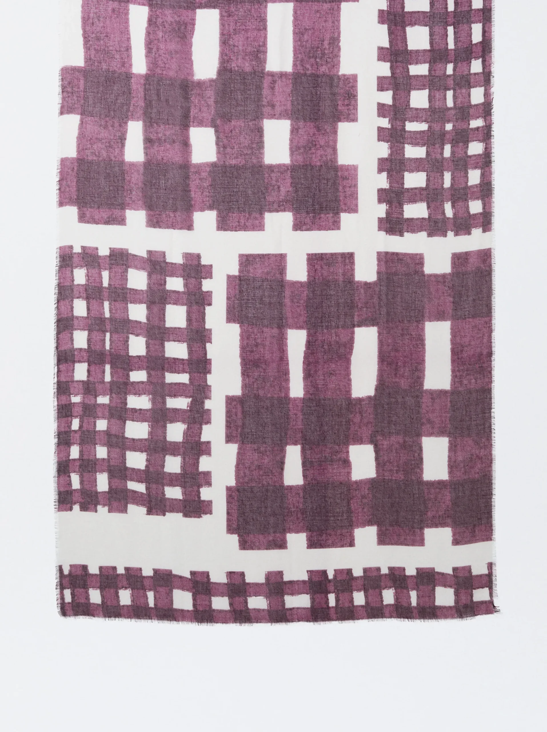 PARFOIS Printed>Bedrucktes Halstuch Bordeaux