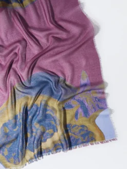 PARFOIS Printed>Bedrucktes Halstuch Bordeaux