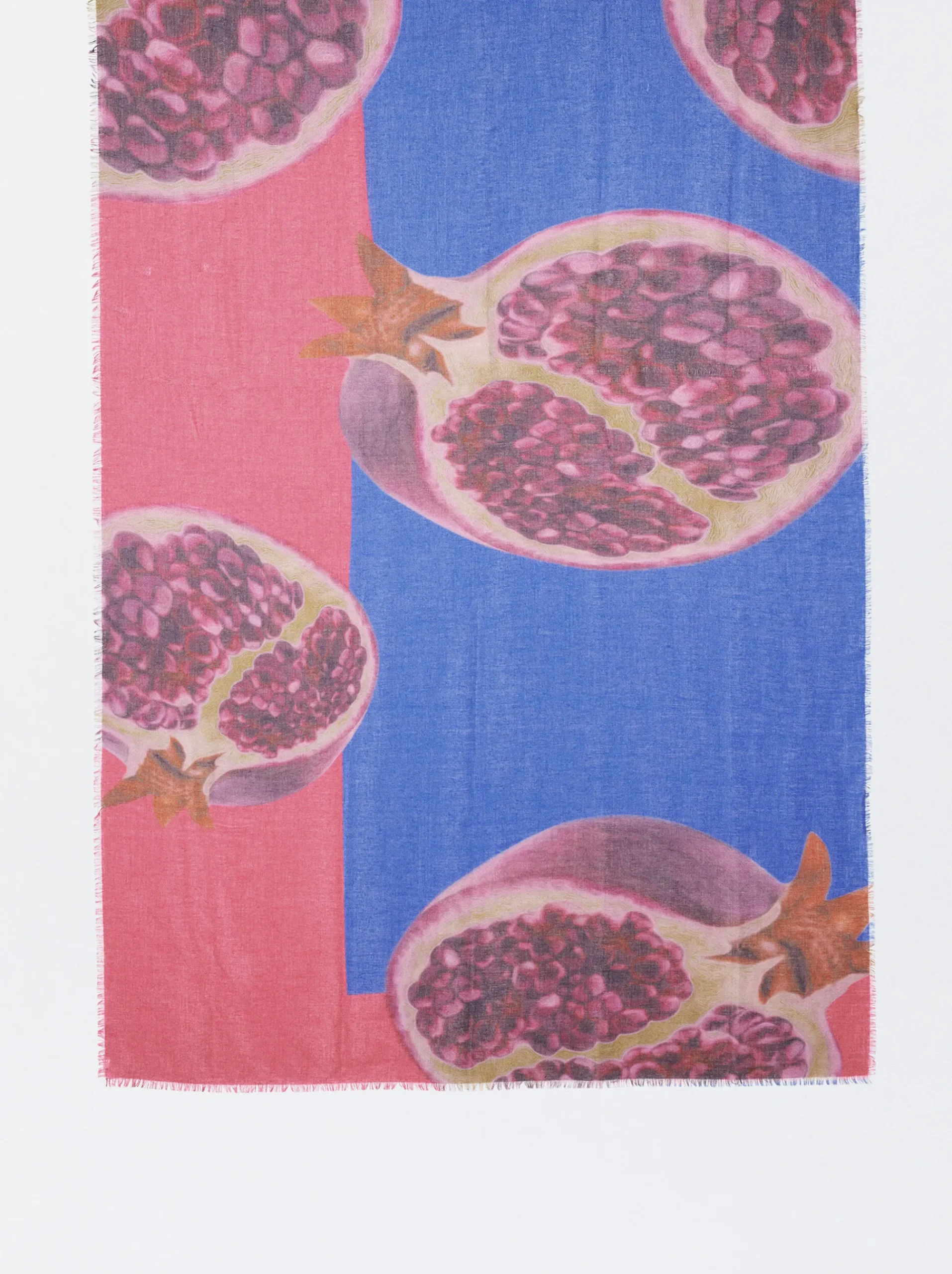 PARFOIS Printed>Bedrucktes Halstuch Blau