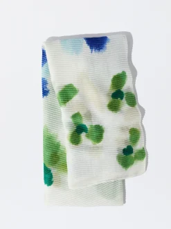 PARFOIS Printed>Bedrucktes Halstuch Blau