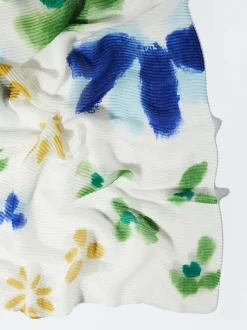 PARFOIS Printed>Bedrucktes Halstuch Blau