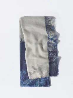 PARFOIS Party>Bedrucktes Halstuch Blau
