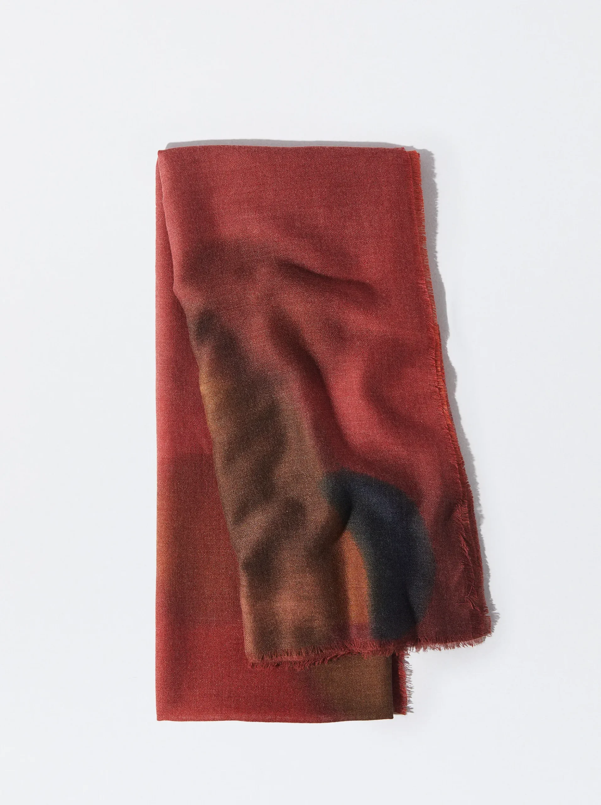 PARFOIS Schals|Schals>Bedrucktes Halstuch Rot